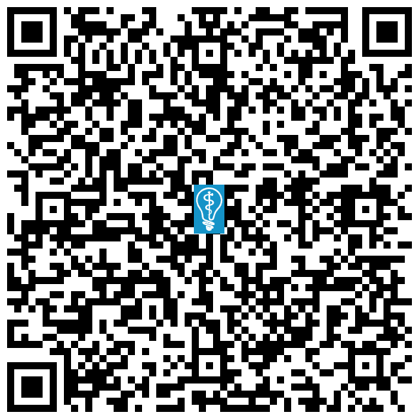 QR code image to open directions to Lilac Dental in Austin, TX on mobile